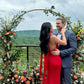 Red Fashion Sexy V-neck Elegant Long Satin Slit Slim Ball Gown Evening Dress Wedding Guest Party Dress Prom Dress gh3659