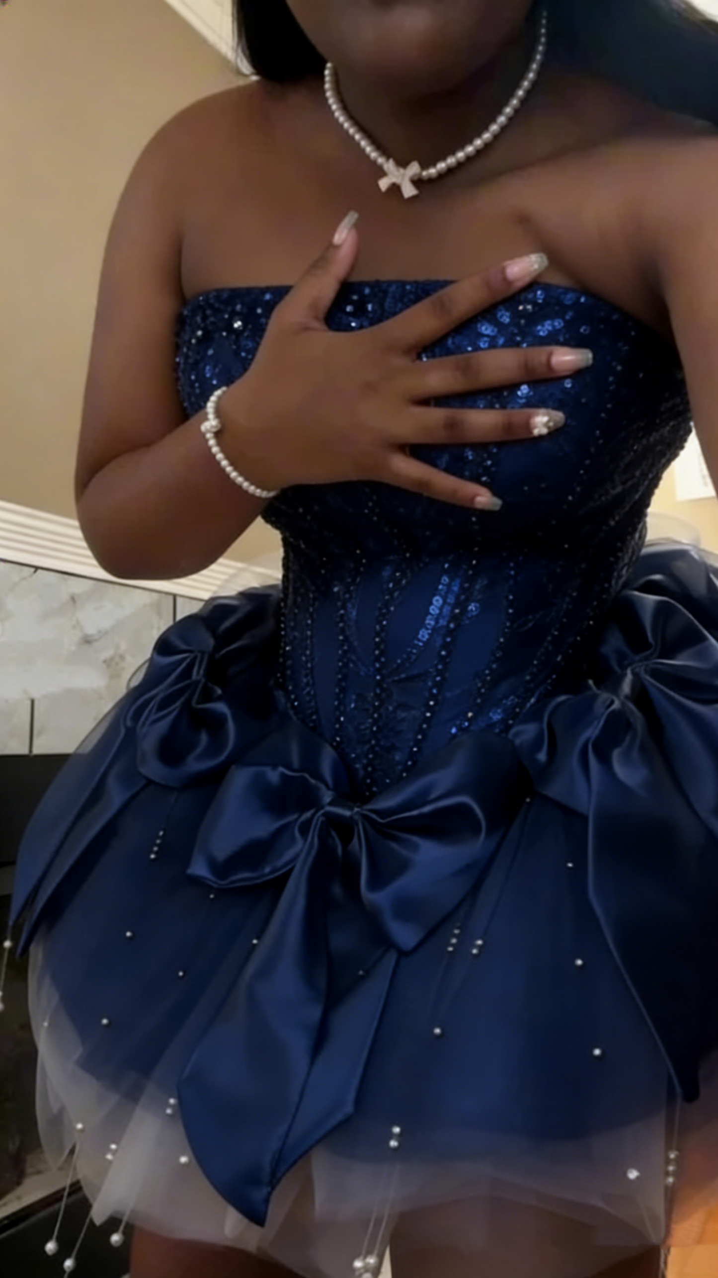 girlhomeshops--White/Pink Delicate Beaded Short Tulle Homecoming Dress gh5564