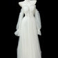 Girlhomeshops - Robe de bal longue en tulle blanc fantaisie gh5477