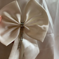 White Strapless Waist-Cinched Voluminous Skirt Prom Gown, Birthday Dress, Graduation Gown gh7239