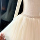 Girlhomeshops - Robe de princesse courte blanche en mousseline de soie, robe de soirée d'anniversaire, robe de huitième année, jupe de ballet petite princesse française gh5296