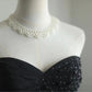 Black Vintage Cute Elegant Exquisite Sweetheart Neckline Pleated Short Princess Taffeta Homecoming Dress Prom Dress Evening Dress Party Dress gh4167