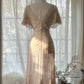 Light Pink Romantic Gorgeous Exquisite Elegant Beaded Long Chiffon Evening Dress Prom Dress Prom Dress Birthday Vacation Party Dress gh4046