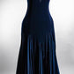 Blue Beaded Elegant Fashion Long Chiffon Ball Gown Evening Gown gh4224