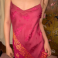 Pink Luxury Satin Spaghetti Strap Fitted Waist Prom & Evening Party Dress gh8421