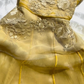 Vintage Short Prom & Evening Party Dress, Yellow Strapless Design, Fitted Waist, Full Flared Skirt gh8583