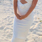 Robe de soirée longue en satin blanc, élégante et sexy, robe de bal, robe d'invitée de mariage, gh4195