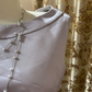 Lavender Sleeveless Waist-Cinched Fitted Mermaid Prom Gown, Evening Formal Dress gh7240