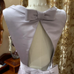 Lavender Sleeveless Waist-Cinched Fitted Mermaid Prom Gown, Evening Formal Dress gh7240