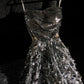 girlhomeshops - Robe de bal longue scintillante à paillettes argentées gh5696