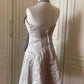 Rosa schönes und elegantes kurzes Heimkehrkleid mit Schleife, Rock, Ballkleid, Abendkleid gh4335
