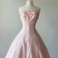 Pink Cute Elegant Fashion Exquisite Lace Midi Satin Homecoming Dress Prom Dress Evening Dress Party Dress gh3383