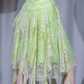 ✨Girlhomeshops-Spaghetti Strap Light Green Irregular Ruffle Lace Short Prom Dress gh10000