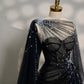 Girlhomeshops-Black/Wine Red/Light Brown Exquisite Beaded Sweetheart Collar Long Tulle Prom Dress Evening Dress Party Dress gh5386