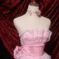 Pink Sweet Lace Homecoming Dress Vintage Prom Dress Birthday Dress gh4540
