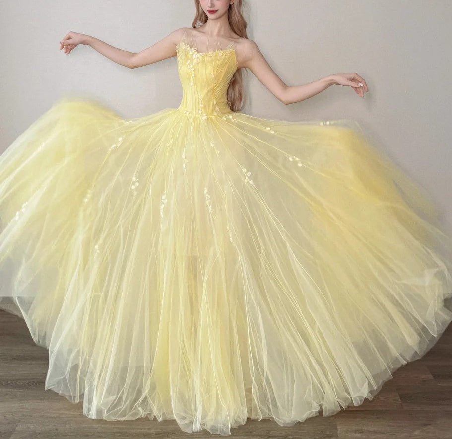 Long Dress Evening Dress Birthday Dress  gh7056