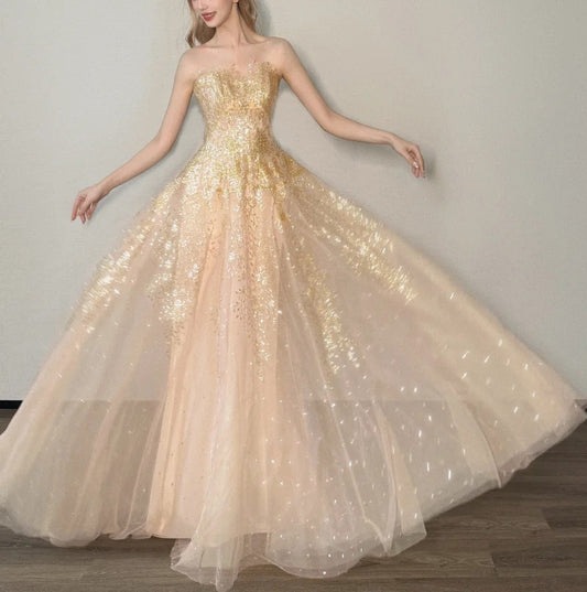 Langes Abendkleid, Geburtstagskleid gh7054