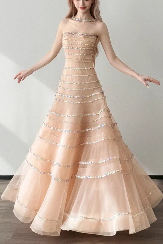 Langes Abendkleid, Geburtstagskleid gh7053
