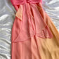 Blue/orange fashion gradient elegant spaghetti strap long chiffon prom dress evening dress party dress gh2934