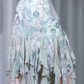 ✨Girlhomeshops-Mint Green Beaded Cowl Neck Short Cocktail Dress Irregular Ruffle Hem gh10112