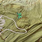 Robe de bal longue en satin à volants, élégante et vintage, style papillon, verte, robe de soirée, robe de remise de diplôme, gh4258