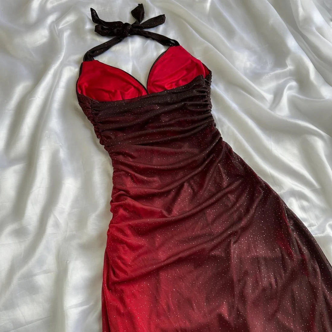 birthday club dress red Bubble Party Dress, Red Birthday Dress,custom Made