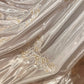 🎻Ivory white gorgeous beaded retro classical oil painting aristocratic girl handmade pearls and embroidery long floor-length satin ball gown evening dress wedding dress gh4543
