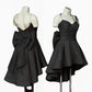 girlhomeshops - Robe de soirée courte en satin, élégante et simple, gh5632