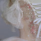 Pink Beaded Long Tulle Ball Gown Evening Dress gh4830