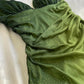 Green shiny elegant strap gradient long chiffon ball gown prom dress evening dress party dress gh2935