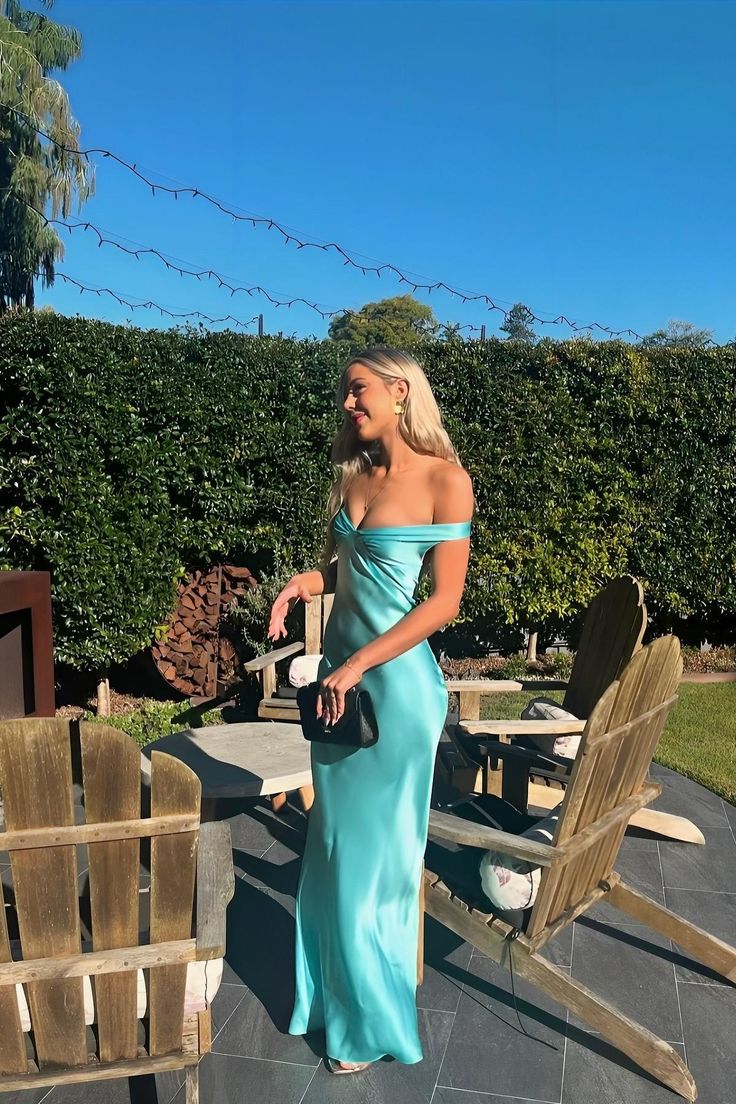 Gelb/blau modische einfache Meerjungfrau trägerlosen langen Satin Ballkleid, Abschlussballkleid, Abendkleid, Partykleid gh3495