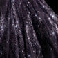 Girlhomeshops - Robe de bal longue en tulle perlé, magnifique et exquise, violette, robe de bal romantique et éblouissante pour fille gh5693