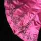Rosa florales langes Satin-Ballkleid, Abend- und Partykleid, gh4422