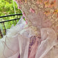 Girlhomeshops-Quinceanera Dresses Pink Purple Gorgeous Elegant Shiny Floral Sequin Long Tulle Prom Dress Graduation Dress gh5001