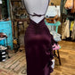 Lila Fashion Chic Hosenträger Lange Elegante Sexy Bodycon Ballkleid Abendkleid Mode Party Kleid gh3449