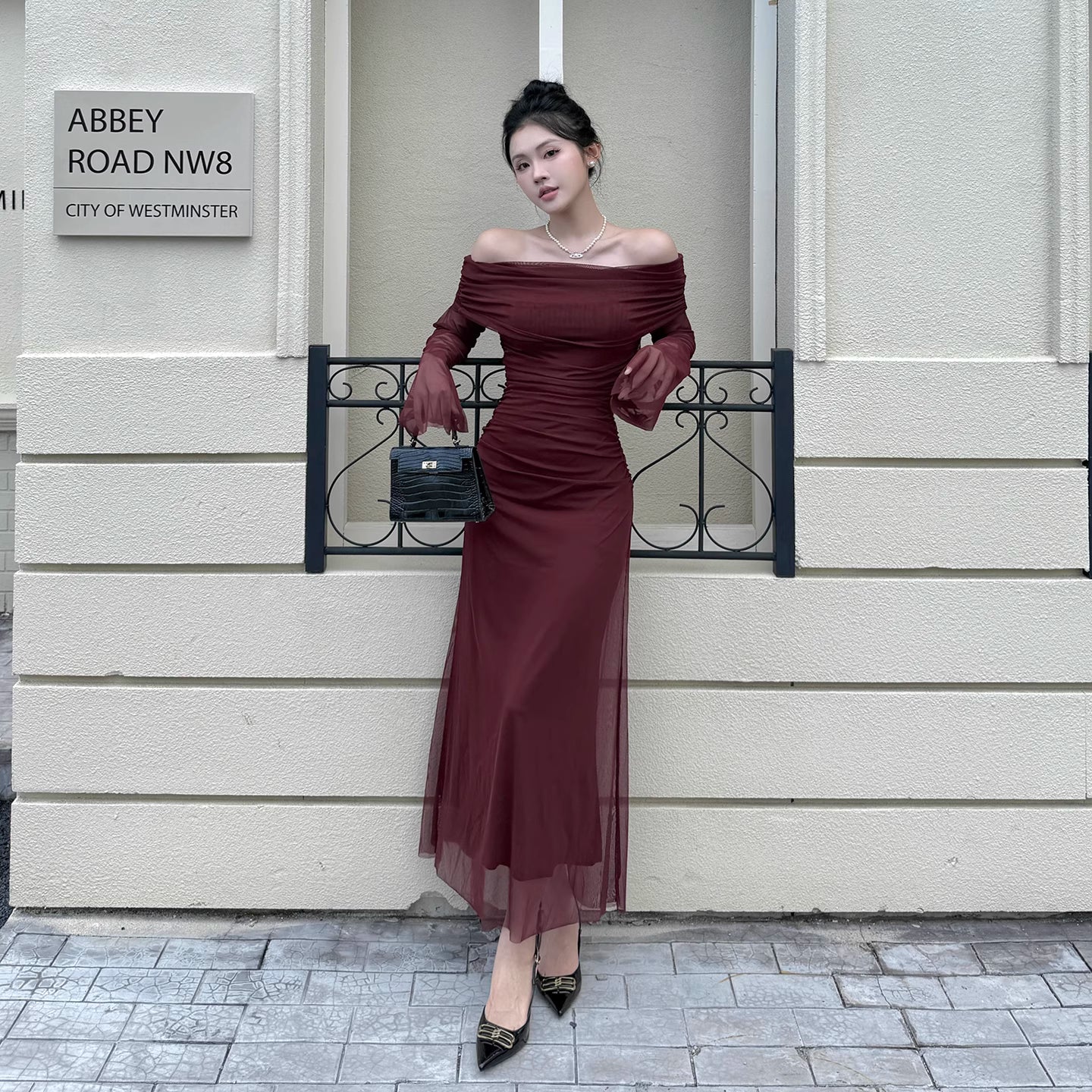 New women's dress 12084
