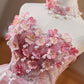 Rosa flauschiges süßes Mädchen kurzes Ballkleid Homecoming-Kleid Party Geburtstagsparty Tube Top Prinzessinnenkleid gh4605