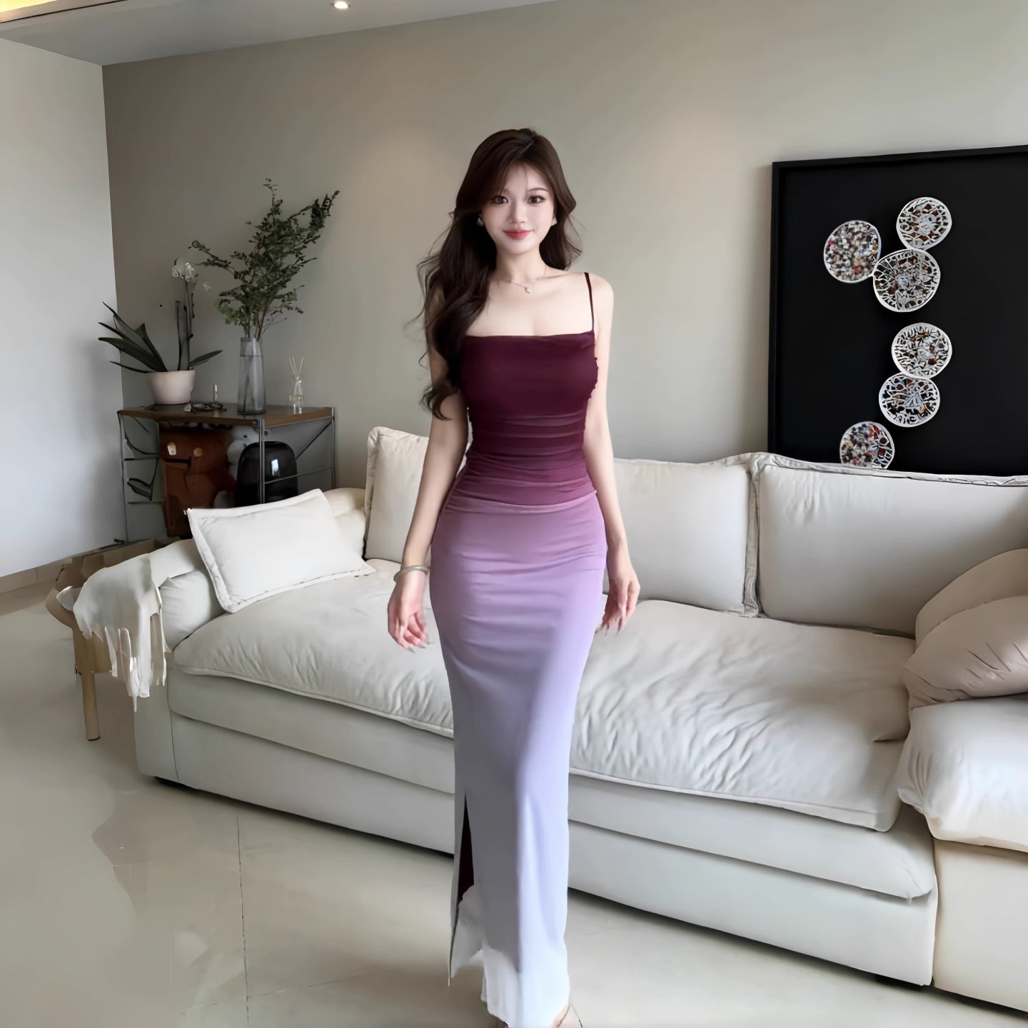 Neues Damenkleid 12055