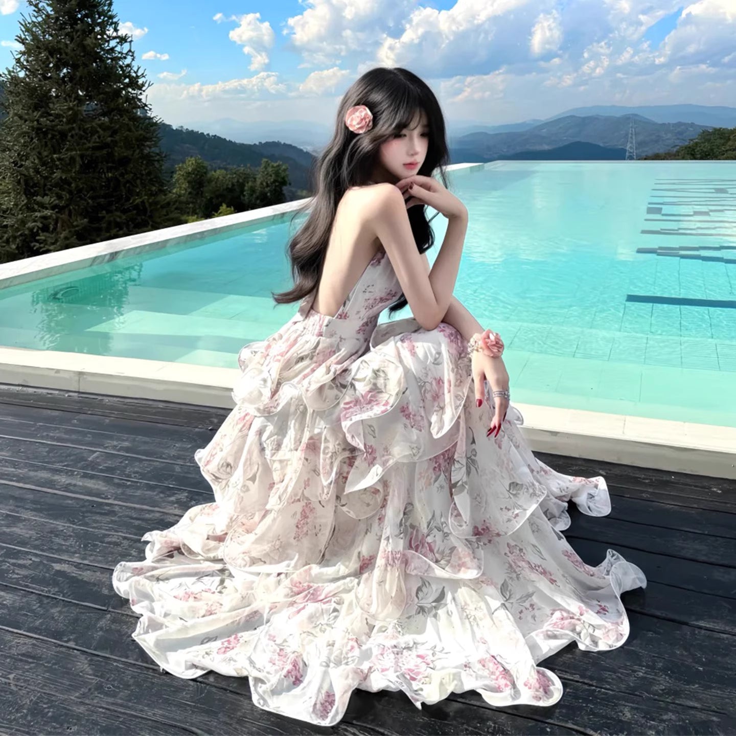 Neues Damenkleid 12290