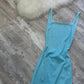 Light blue elegant stunning exquisite shining backless women's long chiffon evening dress party dress prom dress gh4286