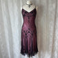 Robe de bal de fin d'année rose et marron, en mousseline de soie, à fleurs, longue ou courte, tenue de soirée, gh4619