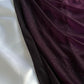 Charmantes tiefviolettes glänzendes, modisches, elegantes Trägerkleid aus langem Chiffon, Abendkleid, Partykleid gh3593