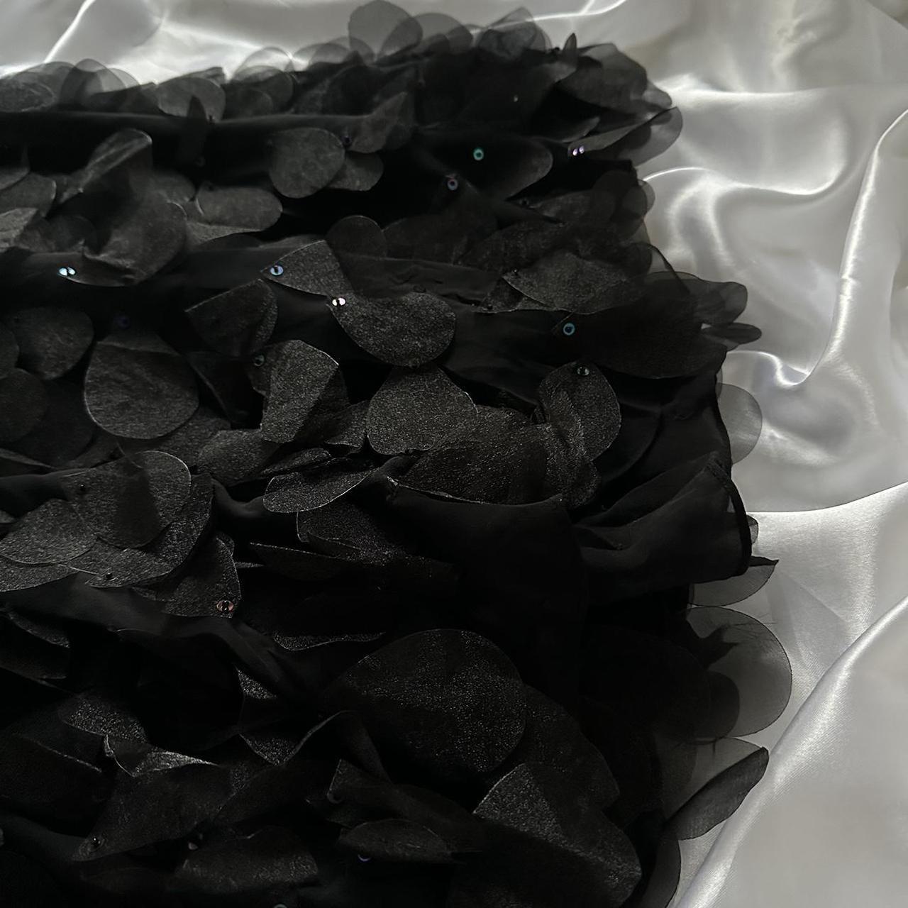 Schwarzes, glänzendes, elegantes, langes Ballkleid mit Spaghettiträgern und Pailletten, Ballkleid, Abendkleid, Partykleid, gh3142