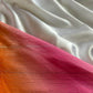 Robe de soirée longue en mousseline de soie, dégradé rose orange, style rétro, paillettes, gh3868