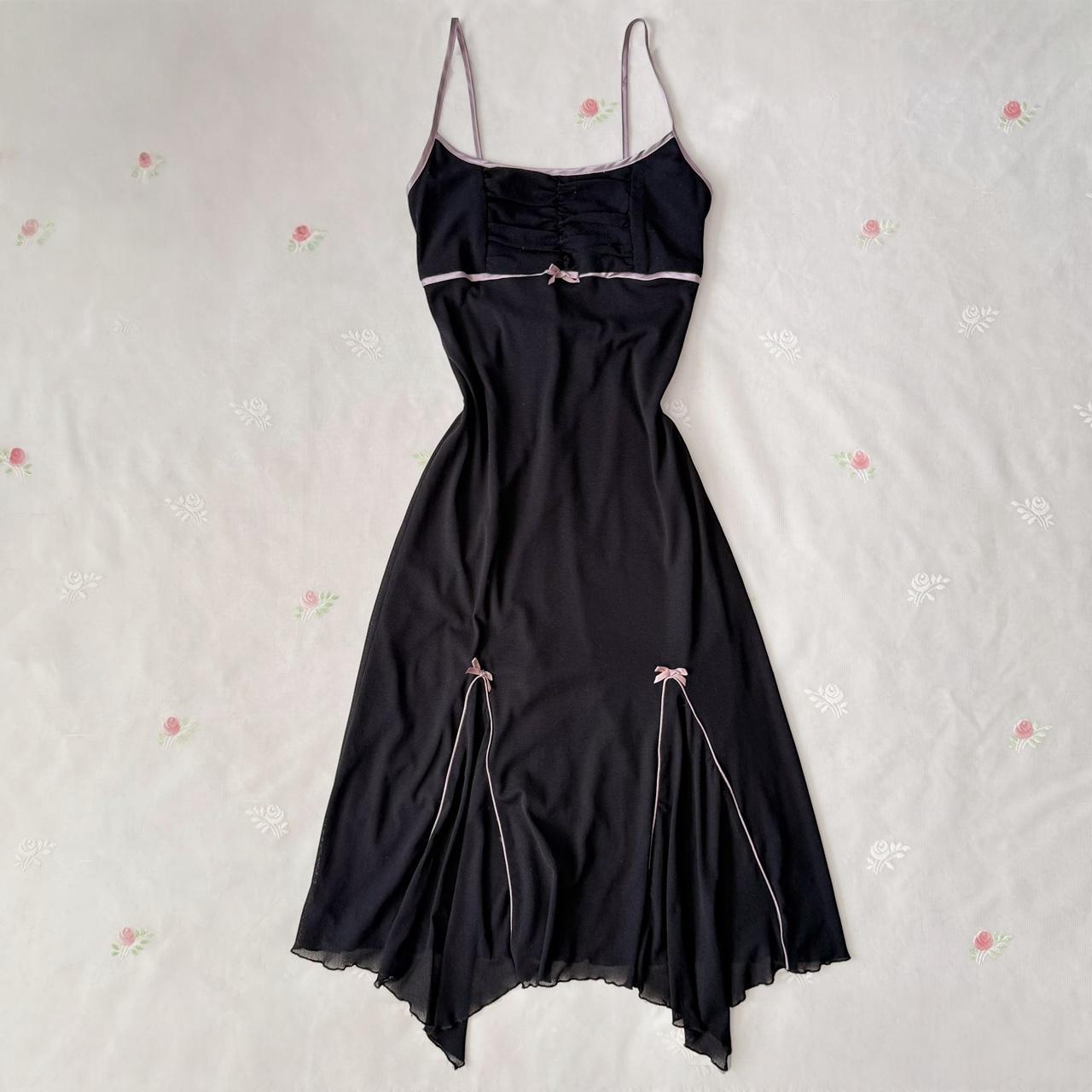 Robe de soirée en mousseline de soie, noire, vintage, élégante, rose, bretelles spaghetti, courte ou longue, pour femme, tenue de bal, gh4127