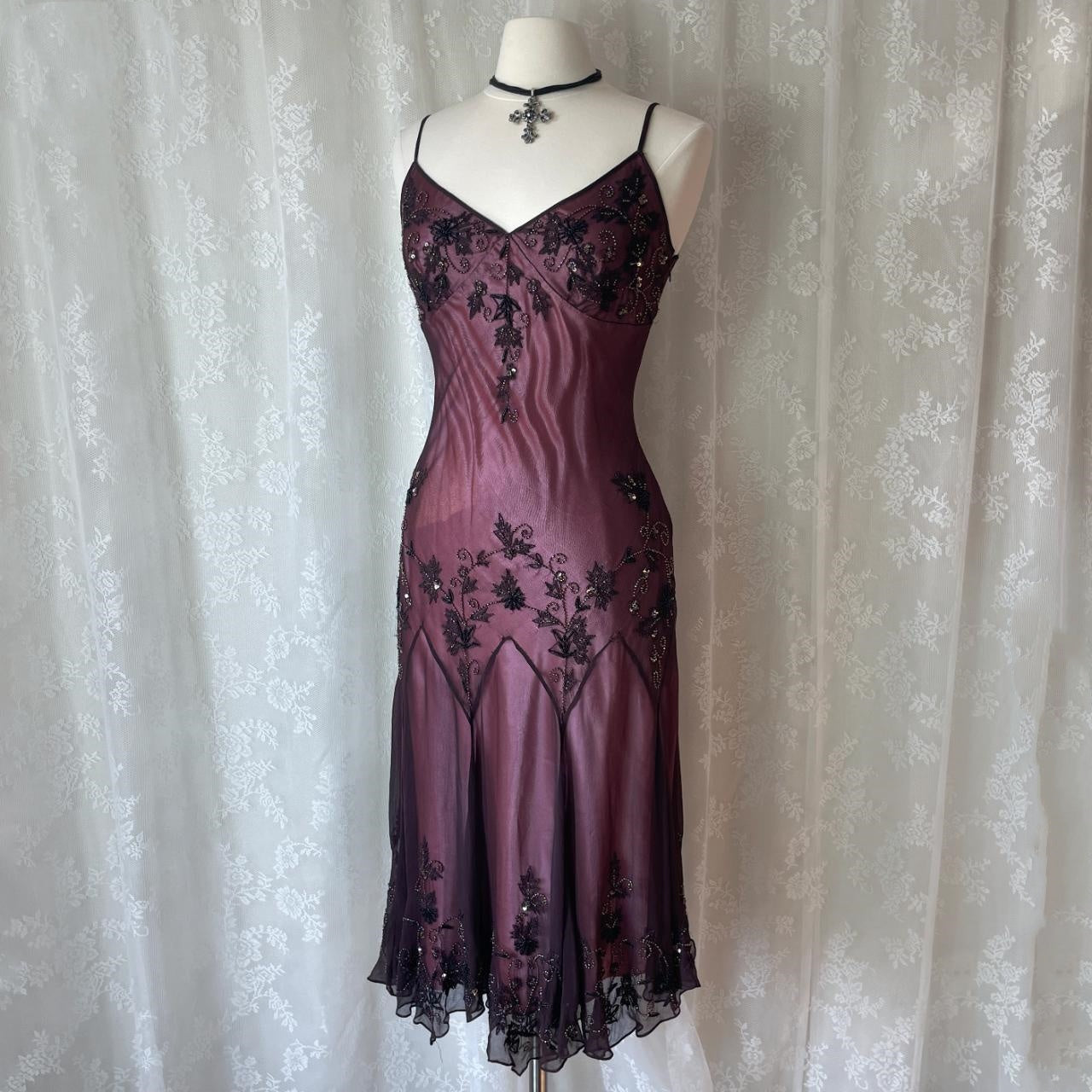 Robe de bal de fin d'année rose et marron, en mousseline de soie, à fleurs, longue ou courte, tenue de soirée, gh4619