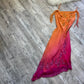 Orange Gradient Fashion Exquisite Beaded Long Tulle Ball Gown Evening Dress Party Dress gh3184