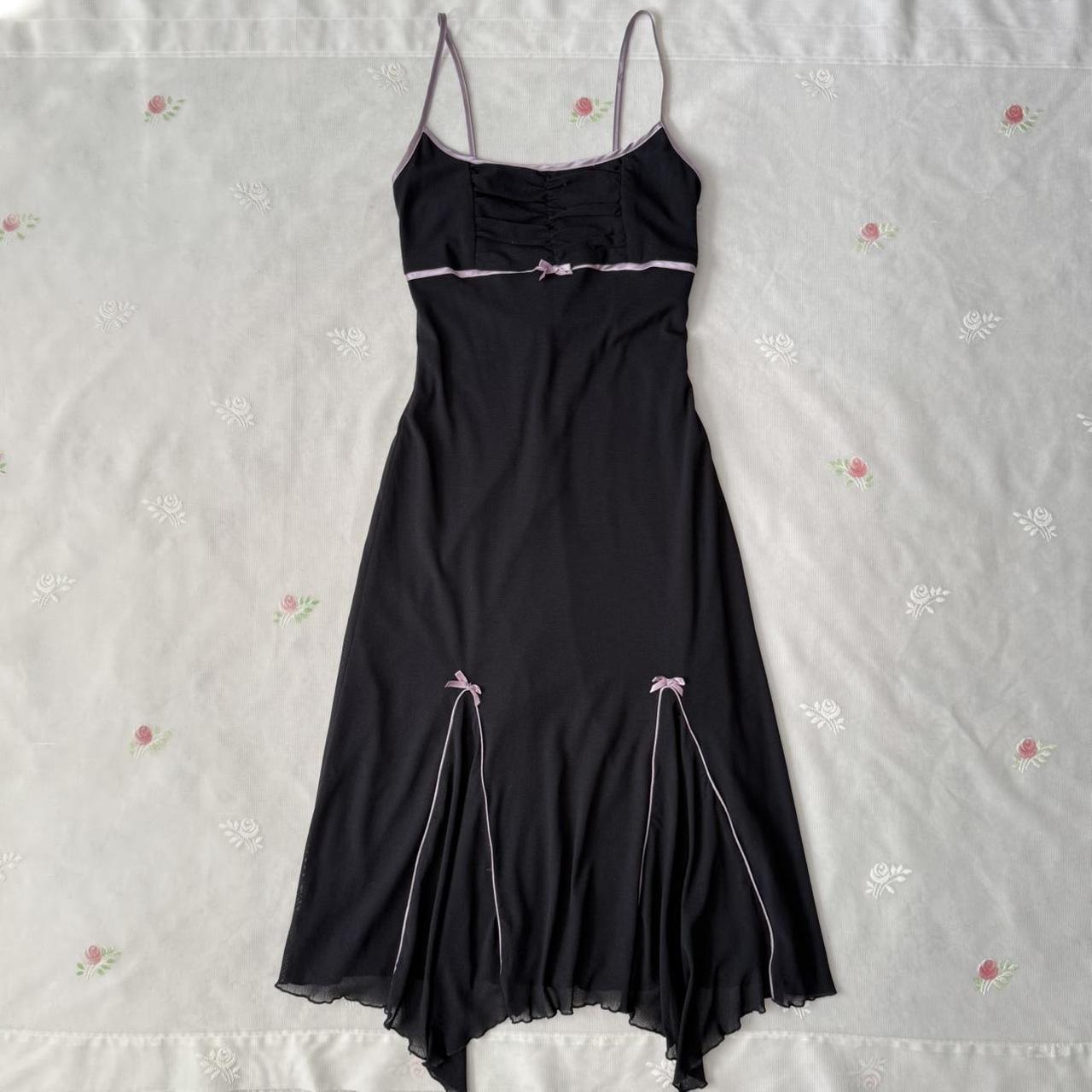 Robe de soirée en mousseline de soie, noire, vintage, élégante, rose, bretelles spaghetti, courte ou longue, pour femme, tenue de bal, gh4127