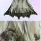 Green Beautiful Stunning Vintage Gorgeous Fashion Elegant Exquisite Beading Midi/Short Asymmetrical Chiffon Flowing Ball Gown Evening Dress Birthday Wedding Guest/Birthday Party Dress Prom Dress gh4017