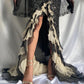Black Sparkly Elegant Ruffled Tulle Long Sequin Ball Gown Prom Dress Evening Gown Party Dress gh3141